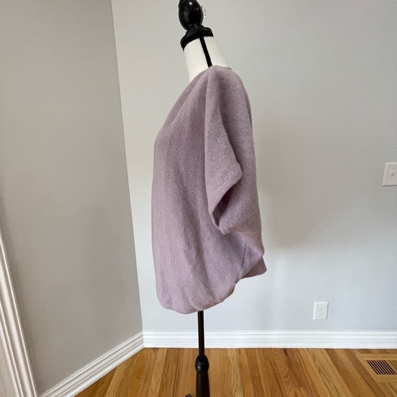 Do Everything in Love Lavender open front sweater with tie knot in back NWT - Picture 4 of 12